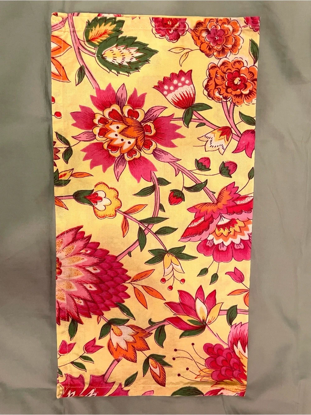 APRIL CORNELL 100% Cotton vintage Napkins Floral ~15.5